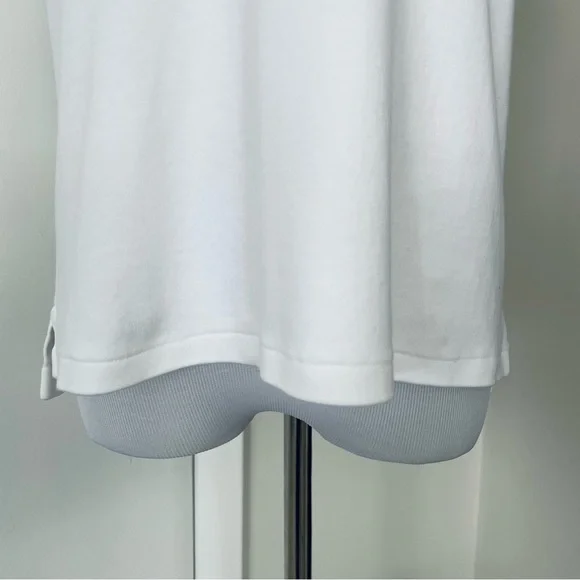 Ralph Lauren Classic White Sleeveless Women’s White Polo Size XL - Picture 7 of 14